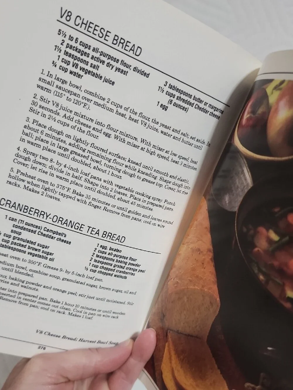 Campbell's Cookbook- Treasury Of Recipes (1991)